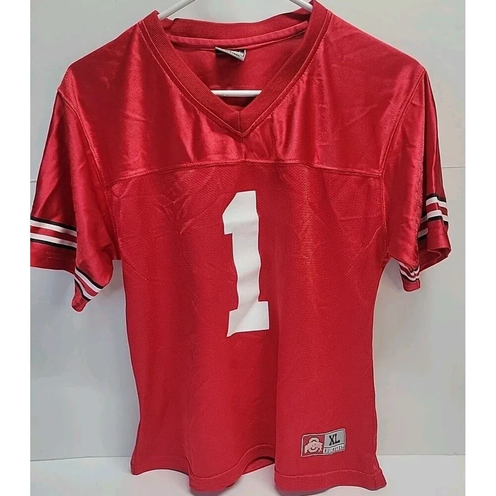 Atlantis Team Jersey Ohio‎ State Buckeyes Big Kid XL Football Jersey